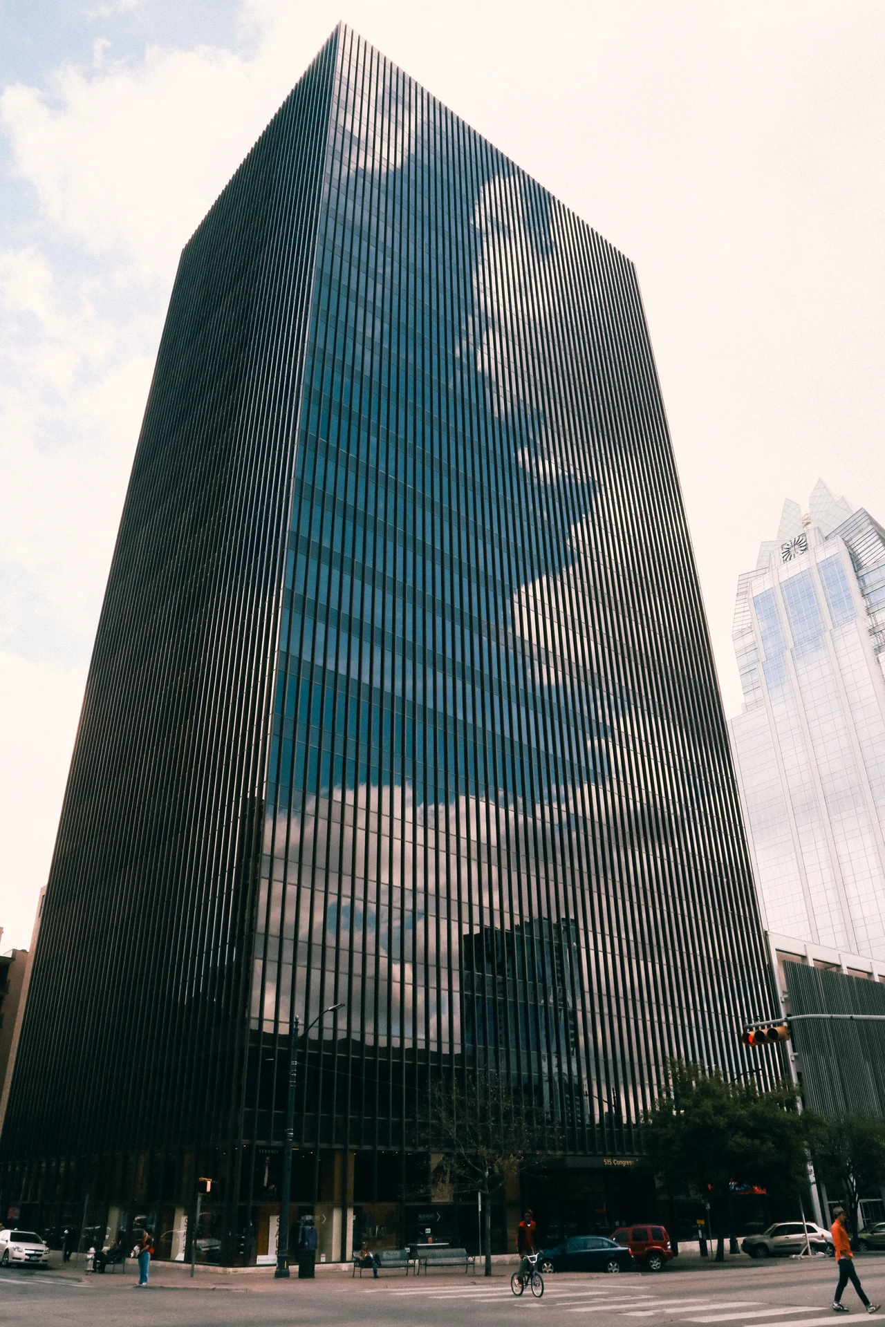 Austin downtown reflexion